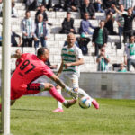 Akın Güler'in objektifinden Bursaspor'un 4-0'lık Kırşehir FSK galibiyetinden fotoğraflar. Sedat Cengiz'in skoru 4-0 yapan golü.