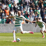 Akın Güler'in objektifinden Bursaspor'un 4-0'lık Kırşehir FSK galibiyetinden fotoğraflar. Sedat Cengiz'in penaltı vuruşu.
