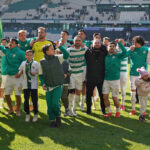 Bursaspor-Kırşehir FSK maçın sonrasında futbolcular galibiyet sevincini taraftarlarla paylaştı.