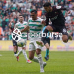 Bursaspor, 23 Elazığ FK karşısında sahadan 3-1 galip ayrılarak taraftarlarına büyük bir sevinç yaşattı. İşte Akın Güler’in objektifinden 3 gollü galibiyetin en güzel kareleri.